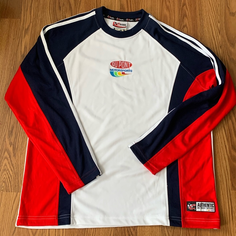 Chase Authentics 24 Gordon Track Apparel size Lg Long Sleeve Knit Shirt EUC
